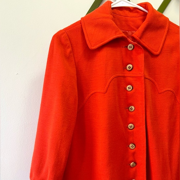 70s Vintage 🧡 Lassie Junior Coat - Picture 3 of 5